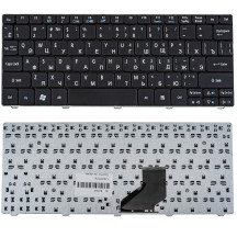 Клавіатура для ноутбука ACER (One: 521, 522, 532, 533, D255, D257, D260, D270, Happy, EM: 350, 355), rus, black