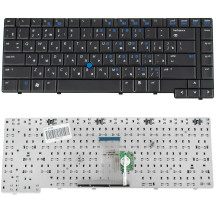 Клавиатура для ноутбука HP (Compaq: 8510p, 8510w) rus, black, with trackpoint
