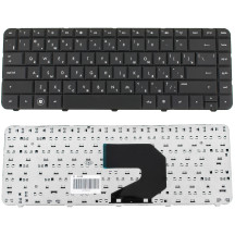 Клавиатура для ноутбука HP (Compaq: 430, 431, 630, 635, 640, 650, 655, СQ43, CQ57, CQ58, Pavilion: G4-1000, G6-1000) rus, black