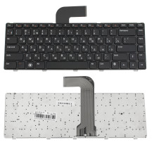 Клавіатура для ноутбука DELL (Inspiron: 5520, M4110, M5040, M5050, N4110, N5040, N5050, Vostro: 1540, 3550, XPS: L502) rus, black