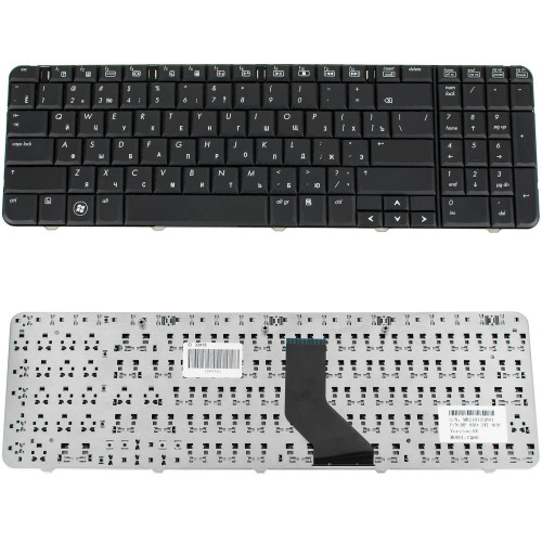 Клавиатура для ноутбука HP (Presario: CQ60, CQ60Z, G60, G60T) rus, black