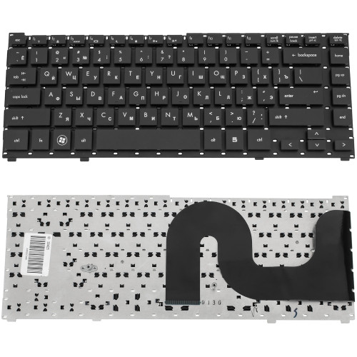 Клавиатура для ноутбука HP (ProBook: 4310s, 4311s) rus, black, без фрейма