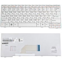 Клавиатура для ноутбука LENOVO (S10-2, S100c), rus, white