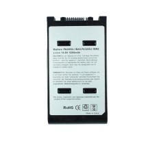 Батарея для ноутбука Toshiba PA3285 (Qosmio: A100, E10, E15, F10, F15, G10, G15, Satellite: A10, A15, A120) 11.1V 5200mAh, Black