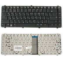 Клавіатура для ноутбука HP (Compaq: 511, 515, 516, 610, 615, 6530S, 6535S, 6730S, CQ510, CQ610, CQ615) rus, black