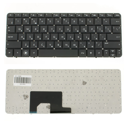 Клавіатура для ноутбука HP (Compaq Mini: 1003, 1103, 110-3500, 110-3510, 210-3000, 210-3001, 210-3002) rus, black