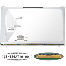 Матриця 15.6 LTN156AT19 (1366*768, 40pin, LED, SLIM(без дод. панелі !!!), матова, роз'єм ліворуч знизу) для ноутбука (renew)