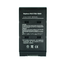 Батарея для ноутбука Toshiba PA3178 (Portege: A100, Satelite: 5000, 5005, 5100, 5105) 11.1V 5200mAh, Black