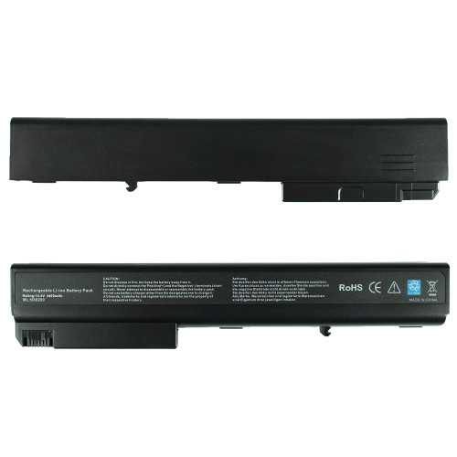 Батарея для ноутбука HP NX8200 (Business NoteBook: 8710w, 8510p, 8510w, 8710p, 8710w, nc8200, nc8230, nc8430, nw8200, nw8240, nw8240, nw8440, nw8440, nw9420, nw9440, nx7400, nx8200, nx8220, nx8420, nx9420 Series) 14.8V 4400mAh Black
