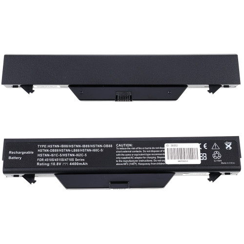 Батарея для ноутбука HP 4510S (ProBook: 4510s, 4515s,  4710s, 4720s) 11.1V 4400mAh 49Wh Black