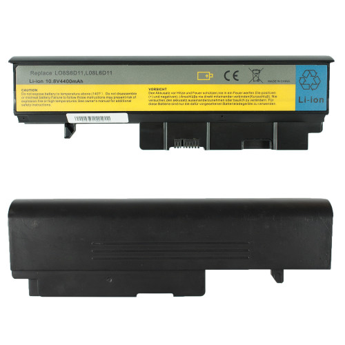Батарея для ноутбука Lenovo L08L6D11 (IdeaPad: U330, V350, Y330 Series) 10.8V 4400mAh Black