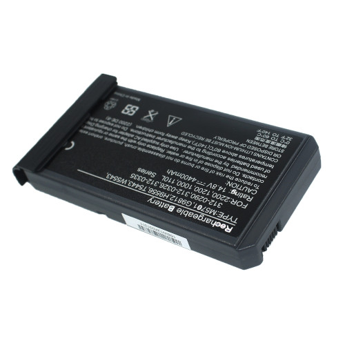 Батарея для ноутбука Dell M5701 (Inspiron: 1000, 1200, 2200, Latitude 110L) 14.8V 4400mAh Black