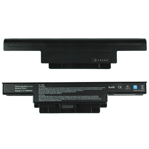 Батарея для ноутбука Dell W356P (Studio: 1450, 1457, 1458) 11.1V 4400mAh Black