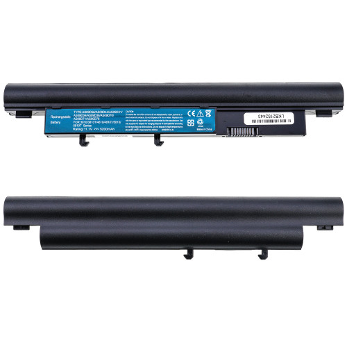 Батарея для ноутбука Acer AC3810T (Aspire 3810, 4810, 5810, Timeline 3810, 5810, TravelMate 8371, 8471, 8571 ) 11.1V 5200mAh, Black