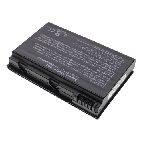 Батарея для ноутбука Acer tm00741 (Extensa: 5120, 5220, 5420, 5620, 7120, 7220, 7420, 7620) 11.1V 4400mAh, Black
