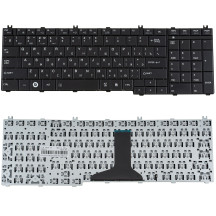 Клавиатура для ноутбука TOSHIBA (C650, C655, L650, L655, C660, L670, L675) rus, black