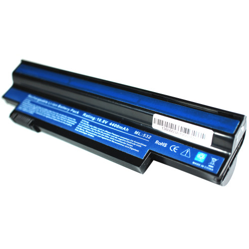 Батарея для ноутбука ACER Aspire ONE 532 (Aspire ONE AO532h, AO533, NAV50 series ) 10.8V 4400mAh, Black
