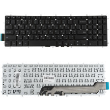 Клавиатура для ноутбука DELL (Inspiron: 7566, 7567) ukr, black, без фрейма