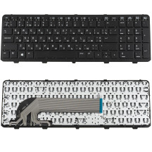 Клавіатура для ноутбука HP (ProBook: 450, 455, 470) ukr, black (15.6)