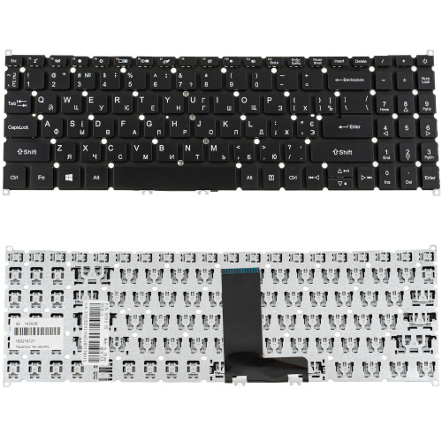 Клавіатура для ноутбука ACER (SW: SF315-51) ukr, black, без фрейма