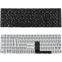 Клавіатура для ноутбука LENOVO (IdeaPad: 310-15) ukr, black, без фрейма