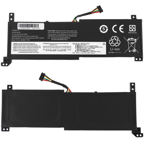 Батарея для ноутбука LENOVO L20M2PF0 (IdeaPad 3 14ITL6, 3 15ITL6, 3 17ITL6) 7.7V 4650mAh 36Wh Black