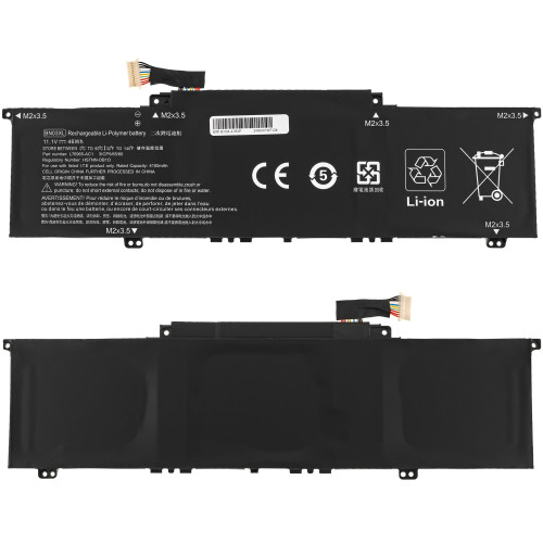 Батарея для ноутбука HP BN03XL (Envy X360 13-BA, 13-AY, 13-AR, 15-ED) 11.1V 4100mAh 51Wh Black