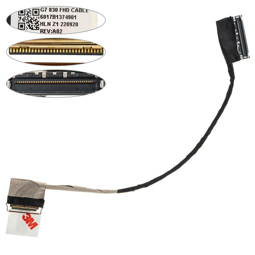 Шлейф матриці для ноутбука HP (830 G7, 835 G7) 30 0.5 FHD (6017b1374901)