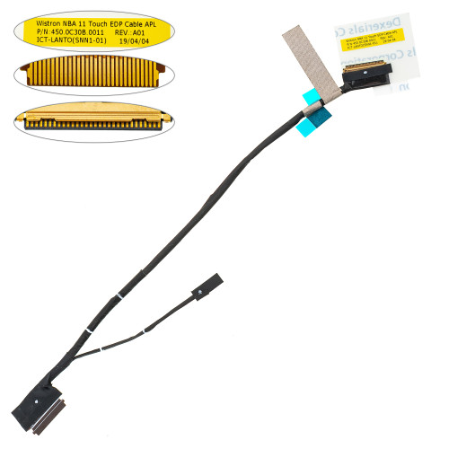 Шлейф матриці для ноутбука HP (X360, 11M-AD) 11-ad touch (450.0C30B.0011)