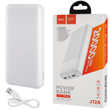 Універсальна мобільна батарея HOCO J72A Easy, 20000mAh, white (6931474738400)