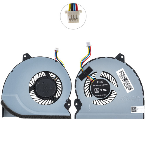 оригінальний вентилятор для ноутбука ASUS GL702VSK (GPU FAN) (13NB0DZ0AM0301) (Кулер)