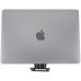 Крышка + матрица в сборе для ноутбука Apple A1534 (2016-2017), Space Gray, 100% ОРИГИНАЛ (AASP)