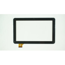 Тачскрін (сенсорне скло) HK10DR2438-V01, 10,1,  зовнішній розмір 257*159 мм, робоча частина 223*126 мм, 45 pin, чорний