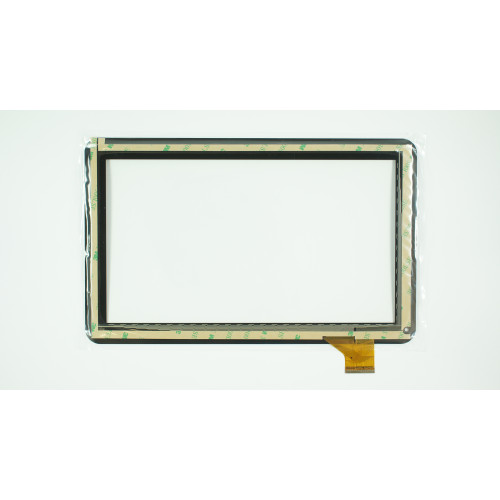 Тачскрін (сенсорне скло) HK10DR2438-V01, 10,1,  зовнішній розмір 257*159 мм, робоча частина 223*126 мм, 45 pin, чорний