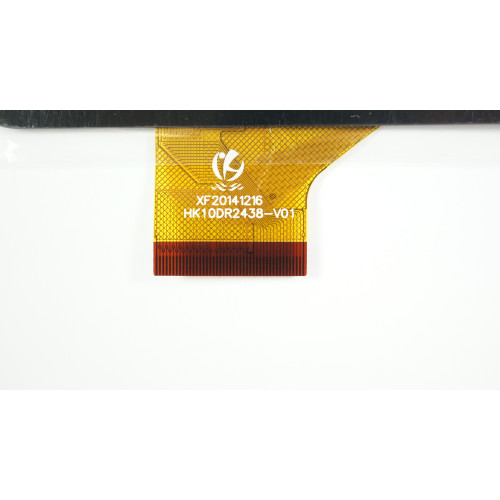 Тачскрін (сенсорне скло) HK10DR2438-V01, 10,1,  зовнішній розмір 257*159 мм, робоча частина 223*126 мм, 45 pin, чорний