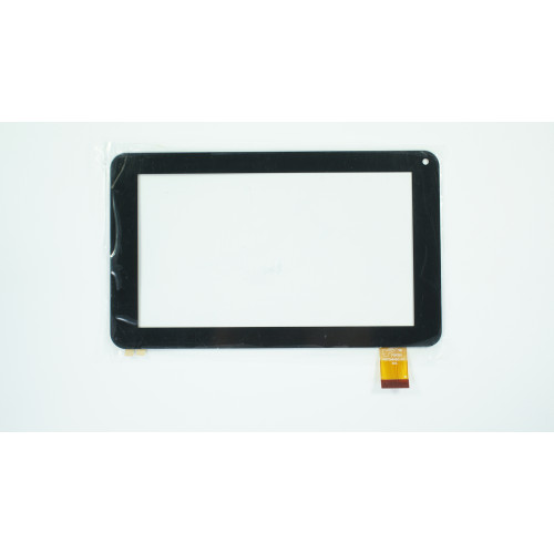 Тачскрін (сенсорне скло) для PINGBO PB70A8490-R1 KDX, 7, зовнішній розмір 186*111 мм, робочий розмір 155*87 мм, 30 pin, чорний