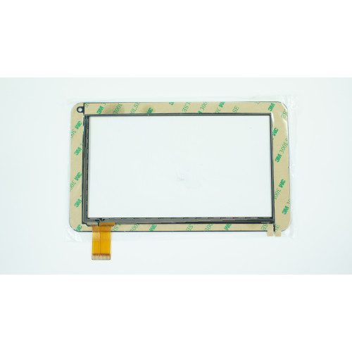 Тачскрін (сенсорне скло) для PINGBO PB70A8490-R1 KDX, 7, зовнішній розмір 186*111 мм, робочий розмір 155*87 мм, 30 pin, чорний