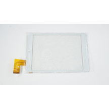 Тачскрін (сенсорне скло) FPC-CY785072(C8037)-01, 7,85, зовнішній розмір 197*131 мм, робочий розмір 161*121 мм, 36 pin, білий