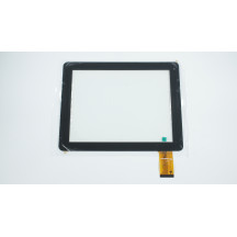 Тачскрін (сенсорне скло) для YTG-G97017-F1 V1.0, 9,7, зовнішній розмір 236*183 мм, робоча частина 198*149 мм, 50 pin, чорний
