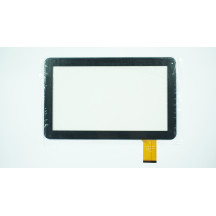 Тачскрін (сенсорне скло) для DH-1019A1-PG-FPC075, 10,1, зовнішній розмір 256*159 мм, робочий розмір 223*126 мм, 50 pin, чорний
