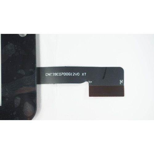 Тачскрін (сенсорне скло) CN039C0700G1 2V0, 7, зовнішній розмір 184*104 мм, робочий розмір 155*87 мм, 30pin, чорний