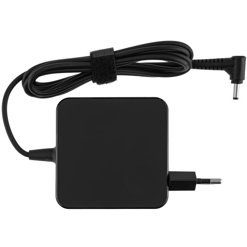 Блок живлення для ноутбука LENOVO 20V, 3.25A, 65W, 4.0*1.7mm, квадратный корпус, black