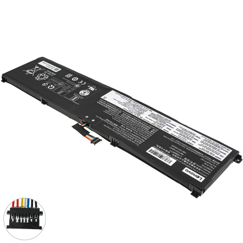 Оригинальная батарея для ноутбука LENOVO L19C4P71 (ThinkPad X1 Extreme 3rd Gen, P1 Extreme Gen3) 15.36V 5230mAh 80Wh Black