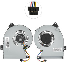 Вентилятор для ноутбука ASUS X540NA, X540NV, X540UA, X540UB series, DC 5V 0.5A, 4pin (FCN DFS2004057S0T, 13NB0DE0T01011, NC85B01-17F11) (Кулер)