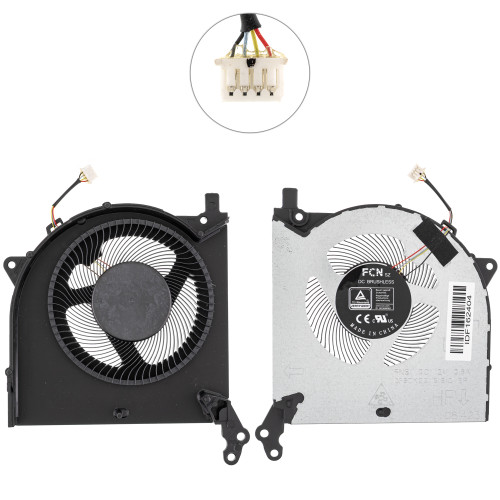 Оригінальний вентилятор для ноутбука LENOVO Legion 5-15ARH05H, 5P-15ARH05H 12V (GPU) (5H40S20132)