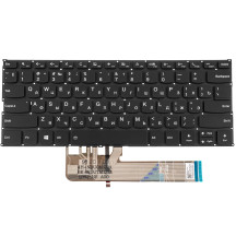 Клавіатура для ноутбука LENOVO (Yoga 530-14ARR, 530-14IK ) rus, black, без фрейма, подсветка клавиш