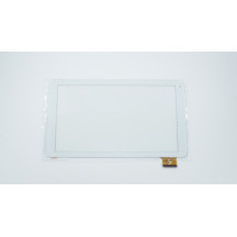Тачскрін (сенсорне скло) HK10DR2496-V02, 10,1, зовнішній розмір 256х145 мм, робочий розмір 222х126 мм, 50 pin, білий