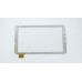 Тачскрін (сенсорне скло) HK10DR2496-V02, 10,1, зовнішній розмір 256х145 мм, робочий розмір 222х126 мм, 50 pin, білий
