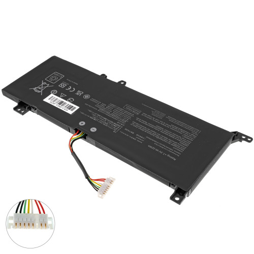 Батарея для ноутбука ASUS B21N1818-3 (X509UA, X509UB, X509UJ, X409FA, X409FB) 7.3V 32Wh Black
