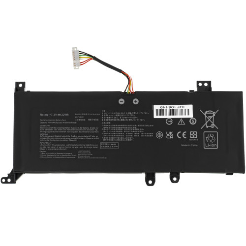 Батарея для ноутбука ASUS B21N1818-3 (X509UA, X509UB, X509UJ, X409FA, X409FB) 7.3V 32Wh Black